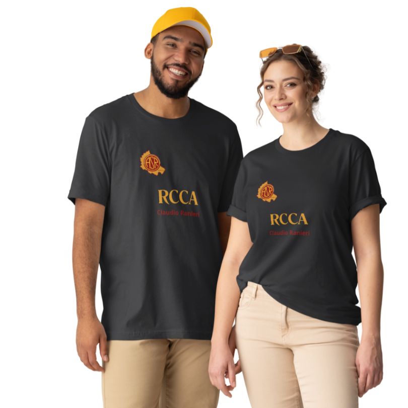 T-Shirt Ufficiale Nera RCCA